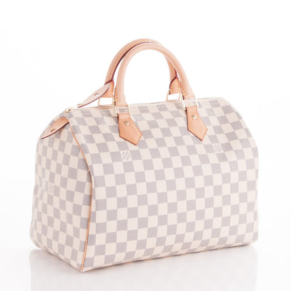 Louis Vuitton Damier Azur Speedy 30 3 of 7