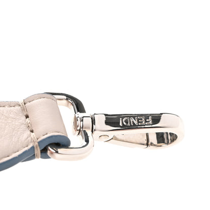 Fendi Vitello Dolce Plexiglass Studded Mini Strap You Grigio Polvere Multicolor 7 of 7