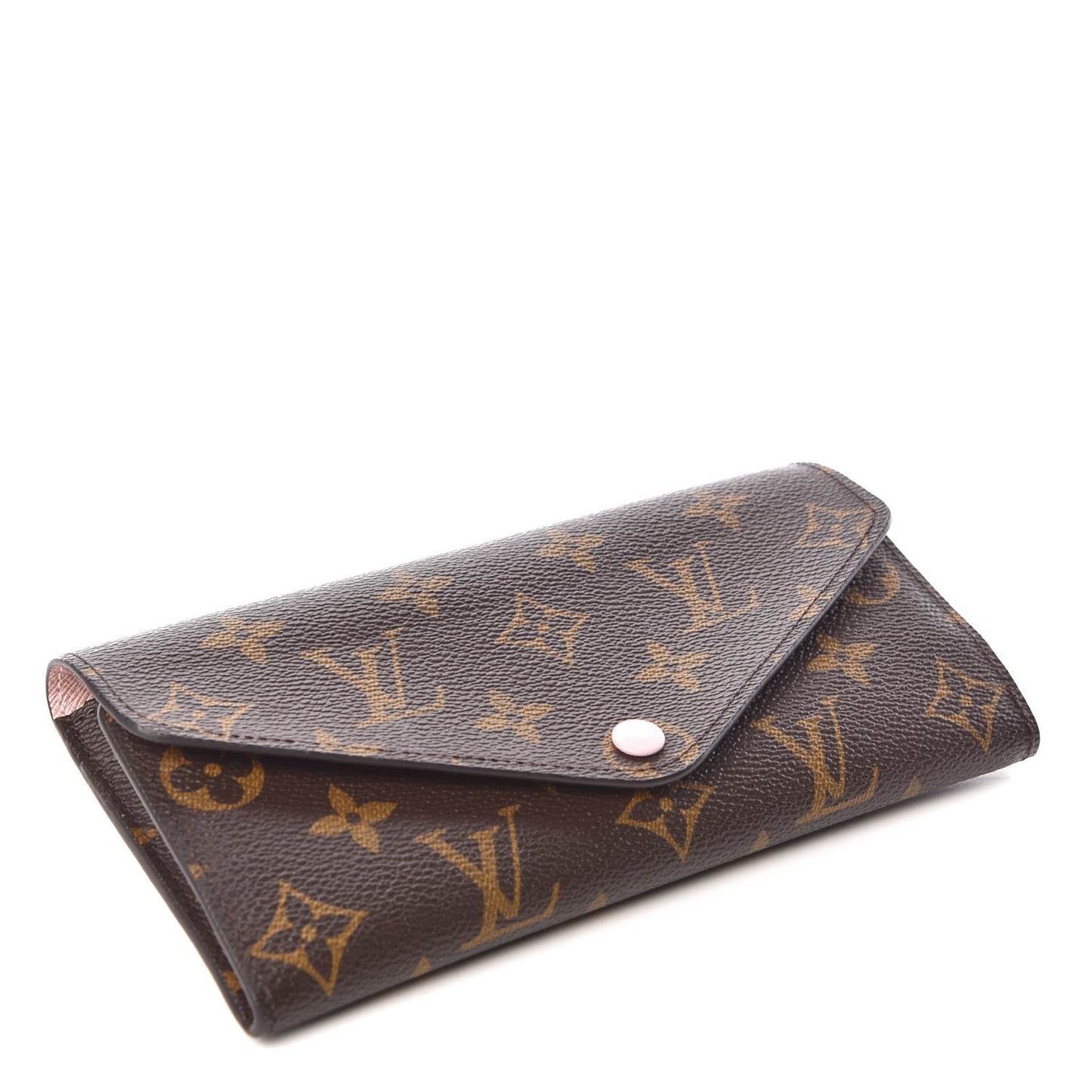 Monogram Josephine Wallet Rose Ballerine