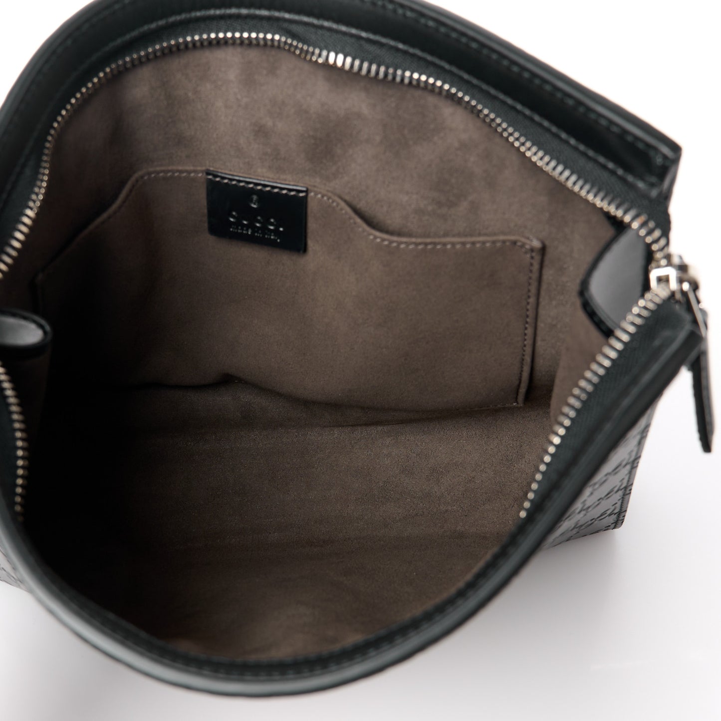 Guccissima Signature Web New Web Cosmetic Case Black