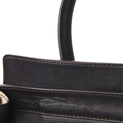 Celine Leopard Pony Hair Mini Luggage Brown 15 of 18