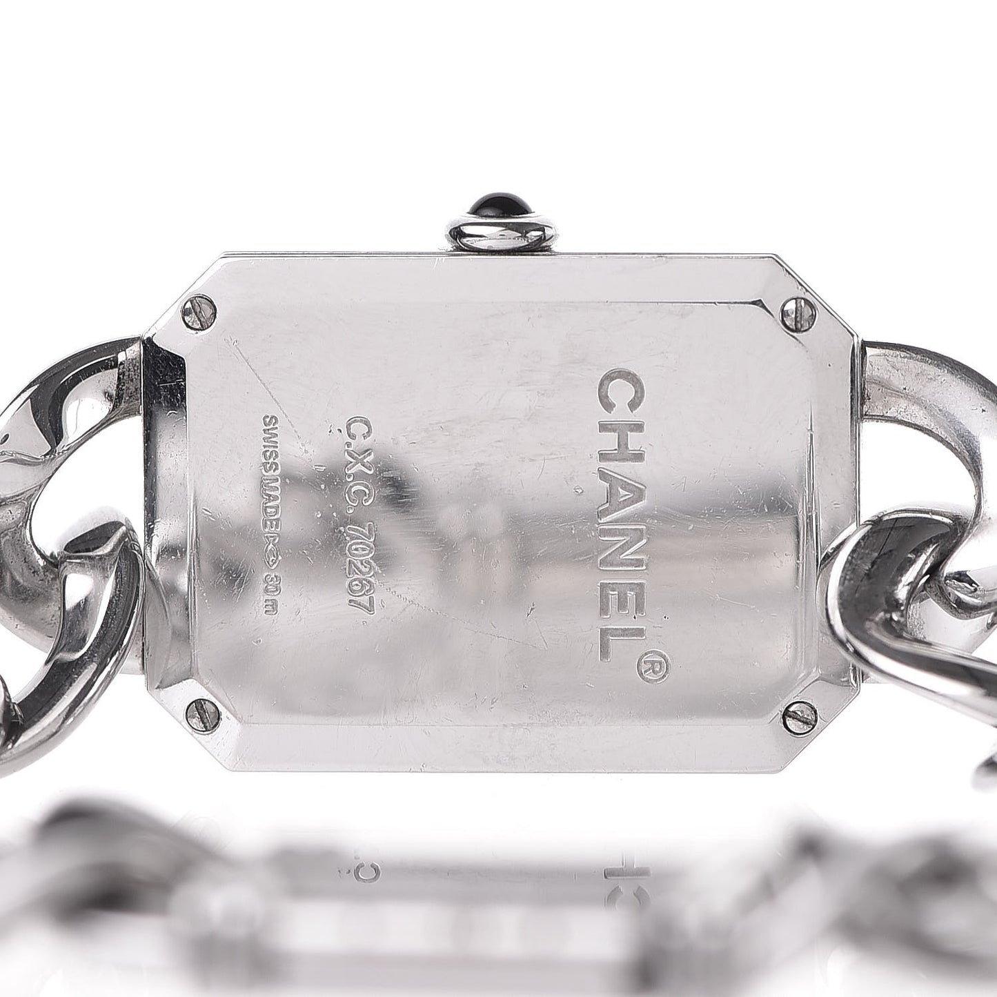 Stainless Steel Mother of Pearl 20mm Chain Premiere Quartz Watch M