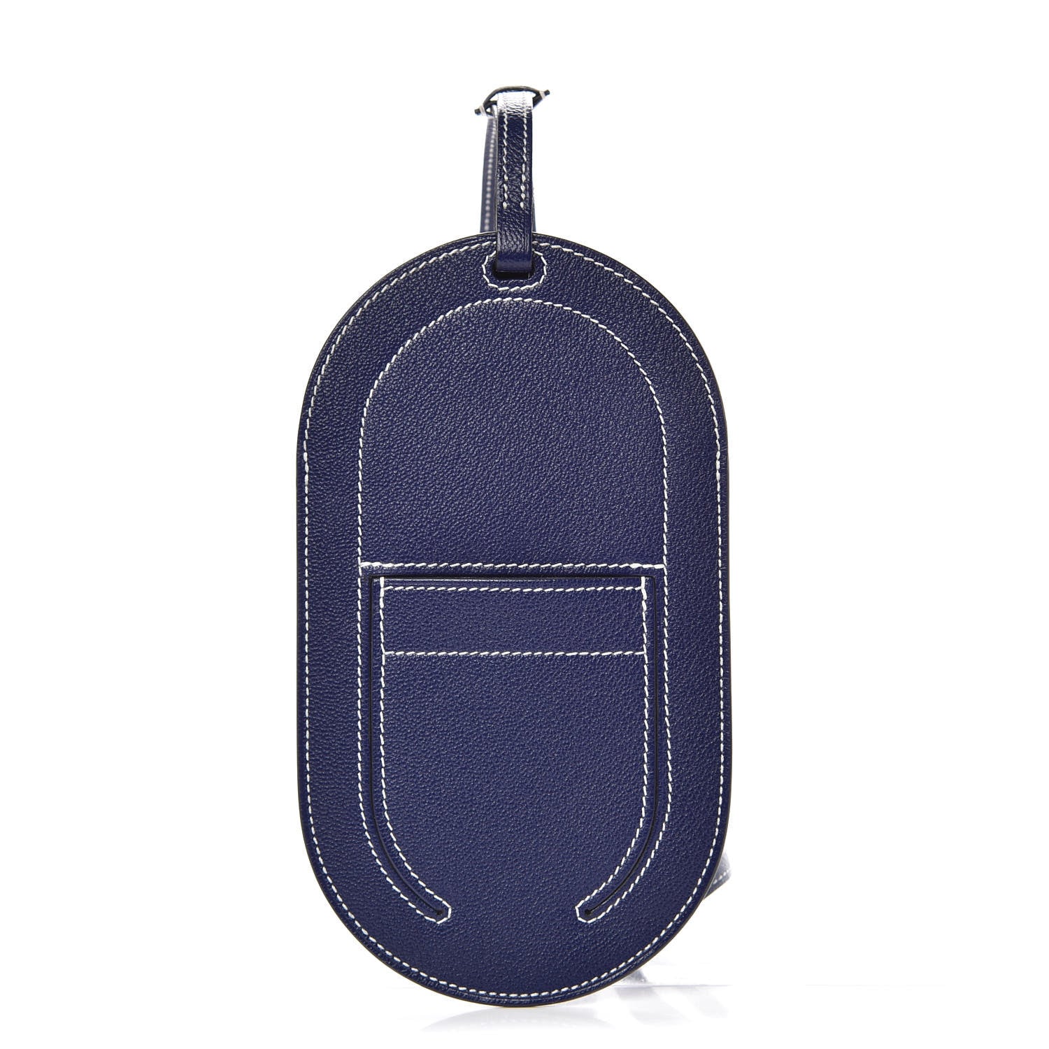 Hermes Chevre Mysore In-The-Loop Phone To Go PM Case Bleu Encre 1 of 7