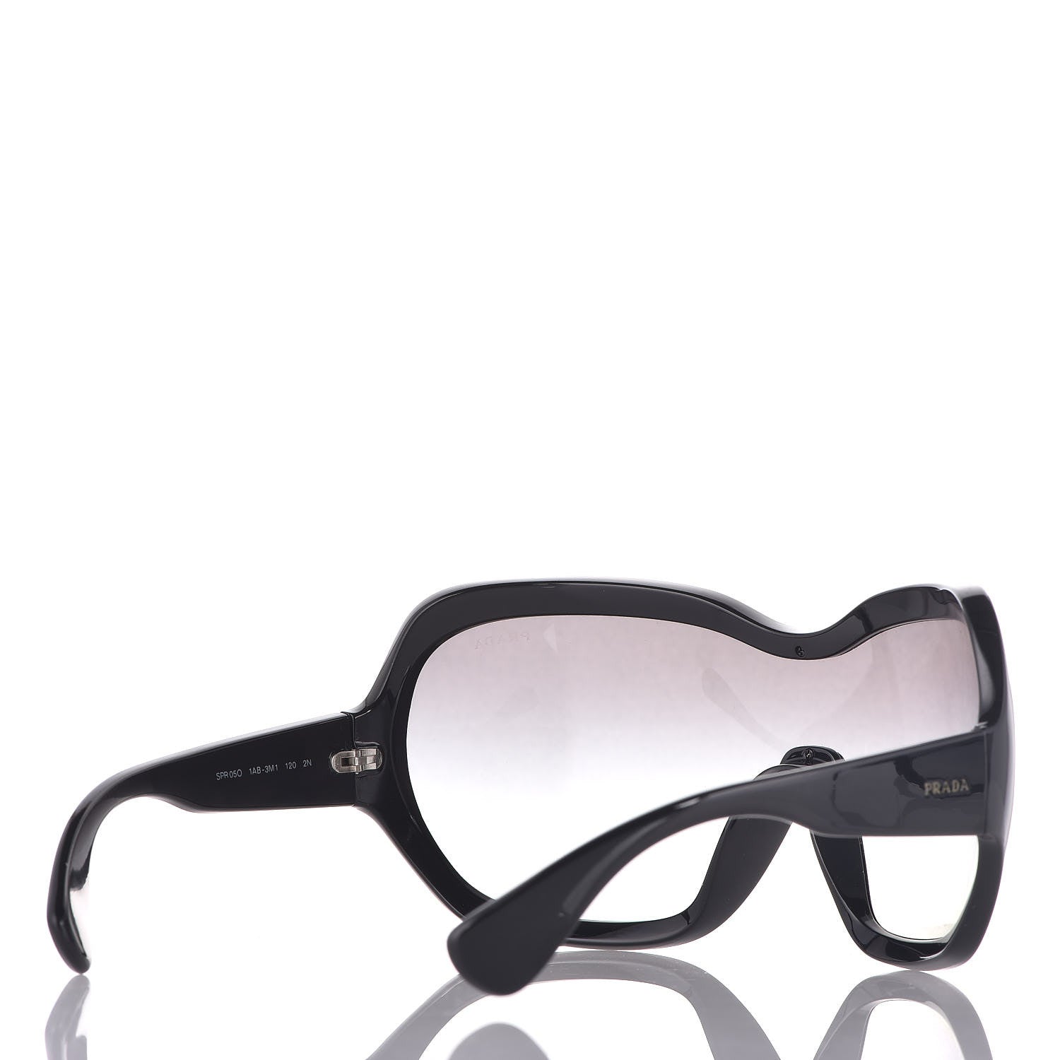 Prada Sunglasses SPR 05O Black 4 of 6