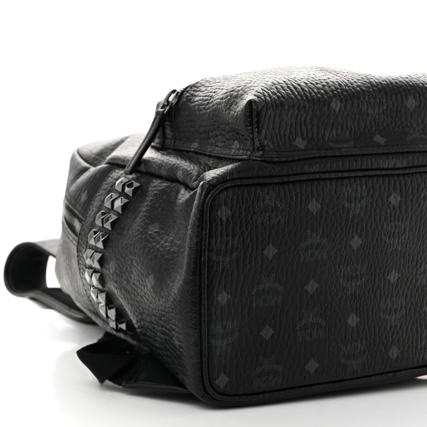 Visetos Medium Side Studs Stark Backpack Black