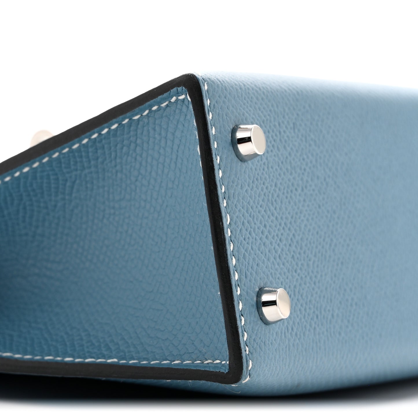 Epsom Mini Kelly Sellier 20 New Blue Jean