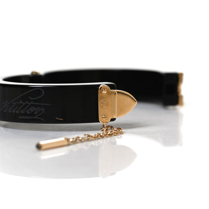 Louis Vuitton Lock Me Bracelet Black 6 of 7