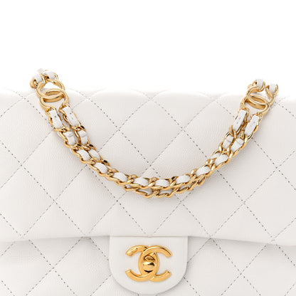 Chanel Caviar Quilted Mini CC You Flap White 8 of 11
