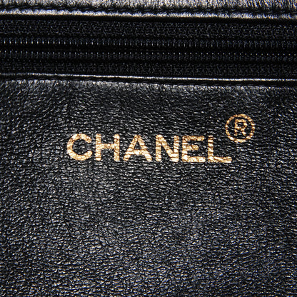 Chanel Lambskin Jumbo Shoulder Bag Black 6 of 8