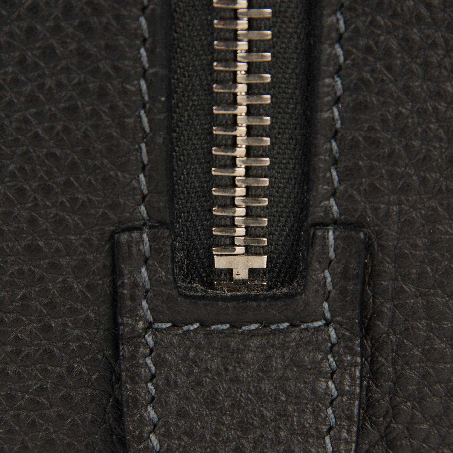 Hermes Toile Taurillon Clemence Victoria II 43 Ecru Graphite 16 of 16