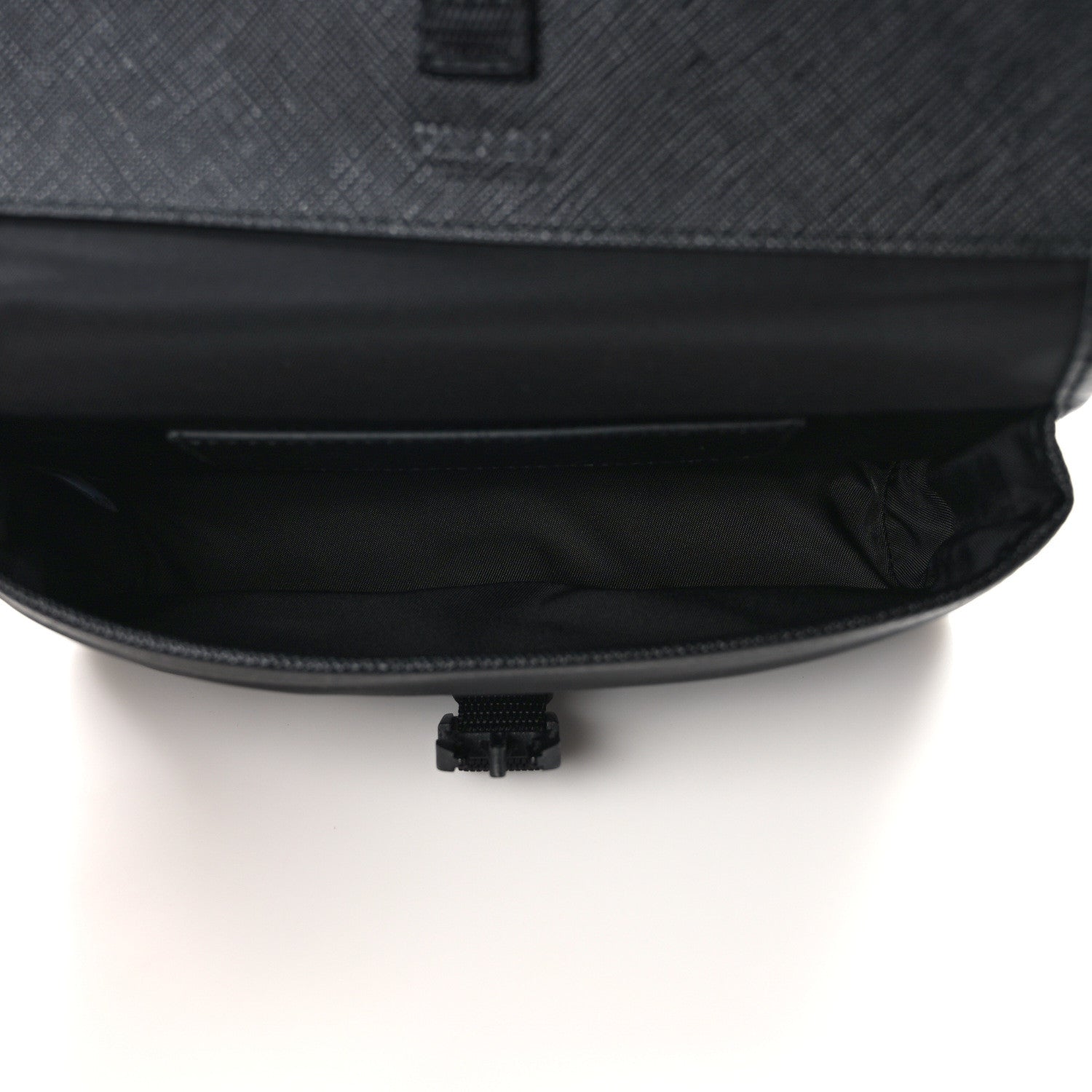Prada Re-Nylon Saffiano Smartphone Case Crossbody Black 5 of 10