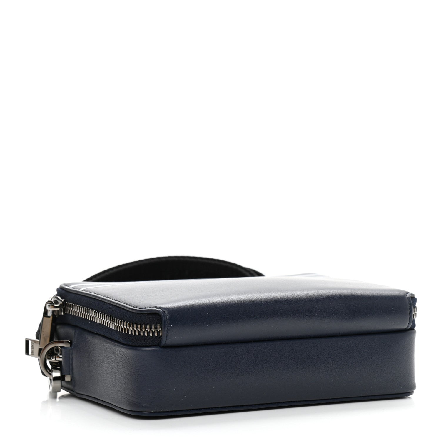 Christian Dior x Descente Double Zip Crossbody Navy Blue 4 of 12