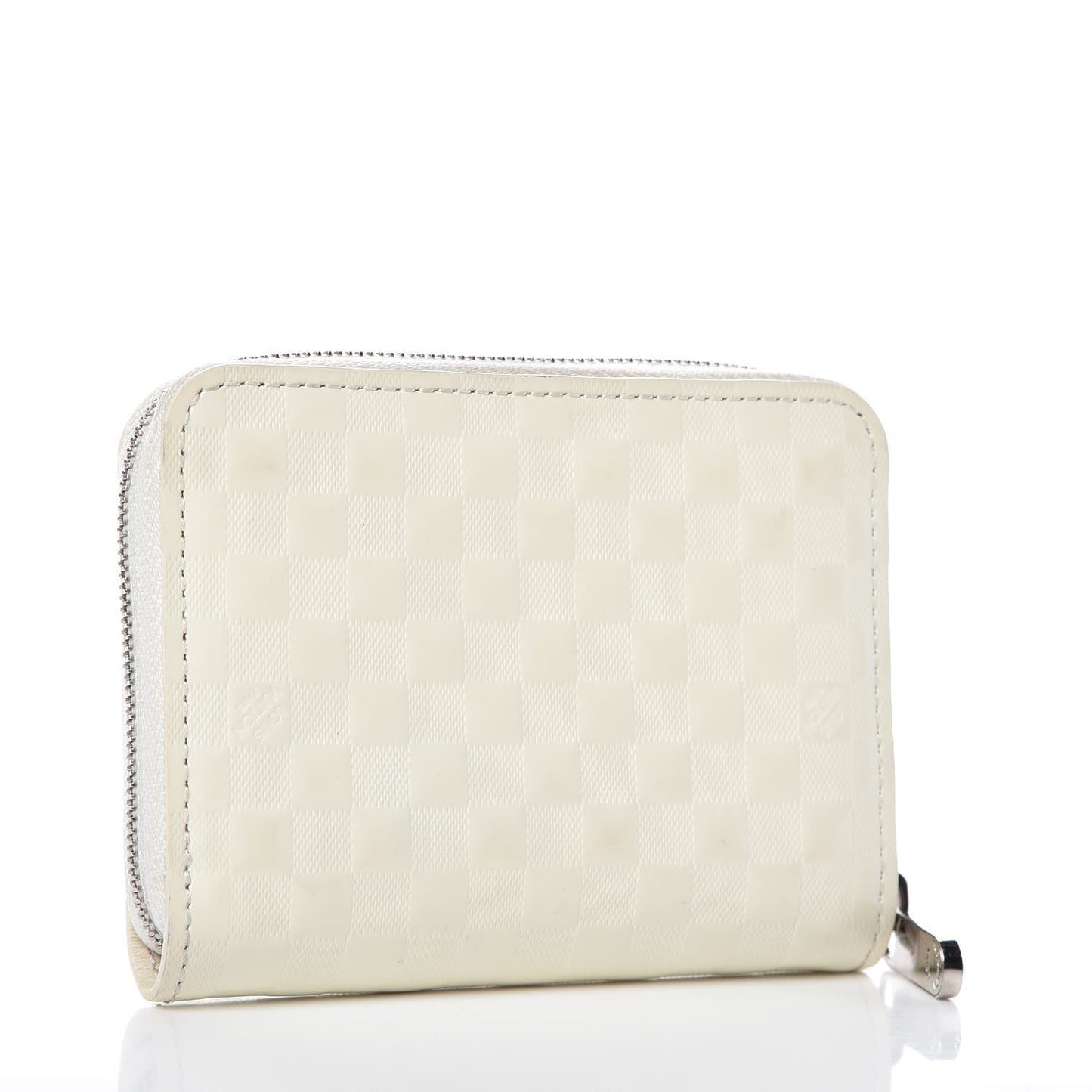 Damier Facette Zippy Coin Purse Creme
