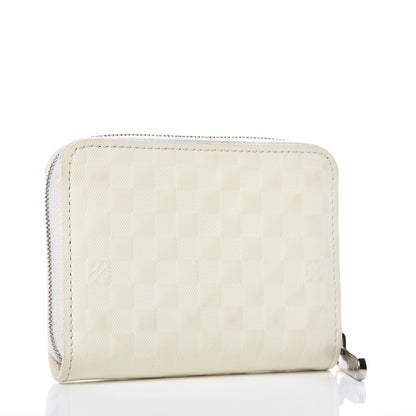 Louis Vuitton Damier Facette Zippy Coin Purse Creme 3 of 8