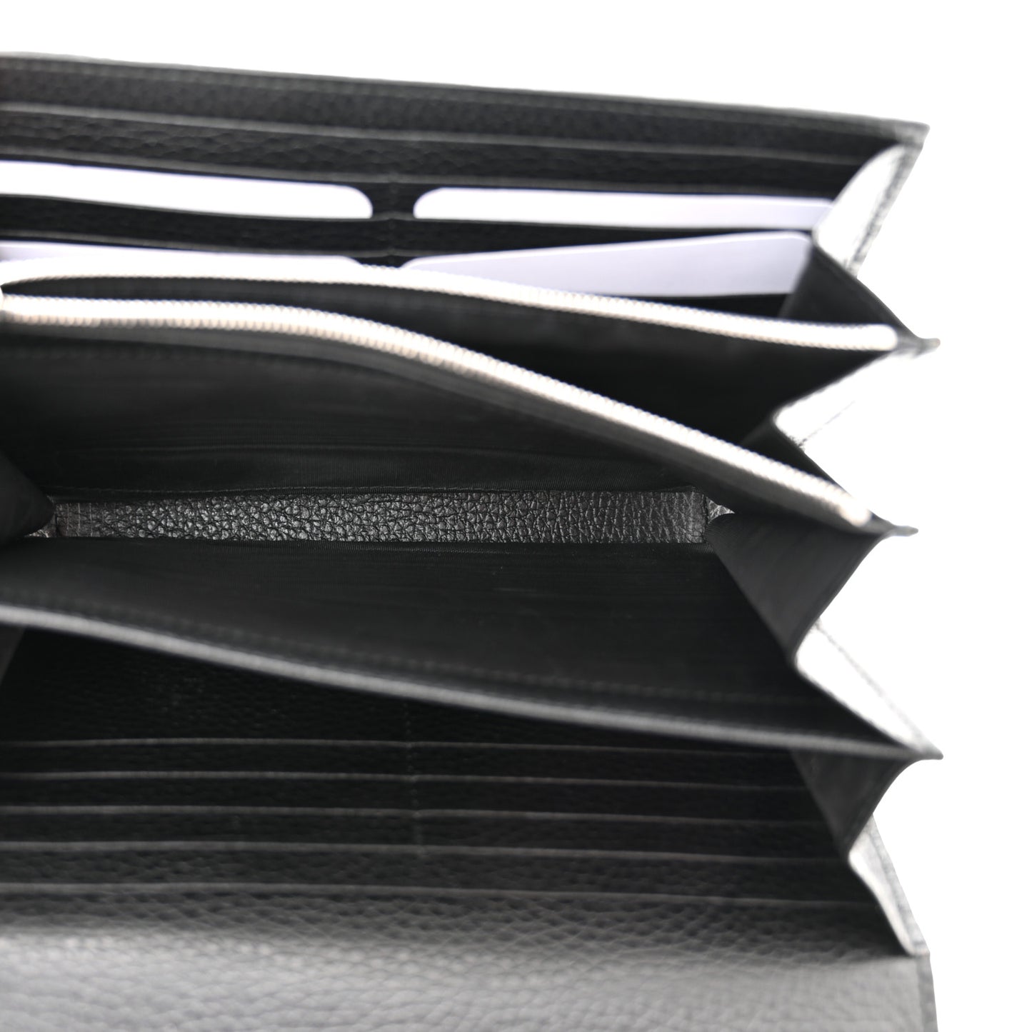 Calfskin Mini Dionysus Chain Wallet Black