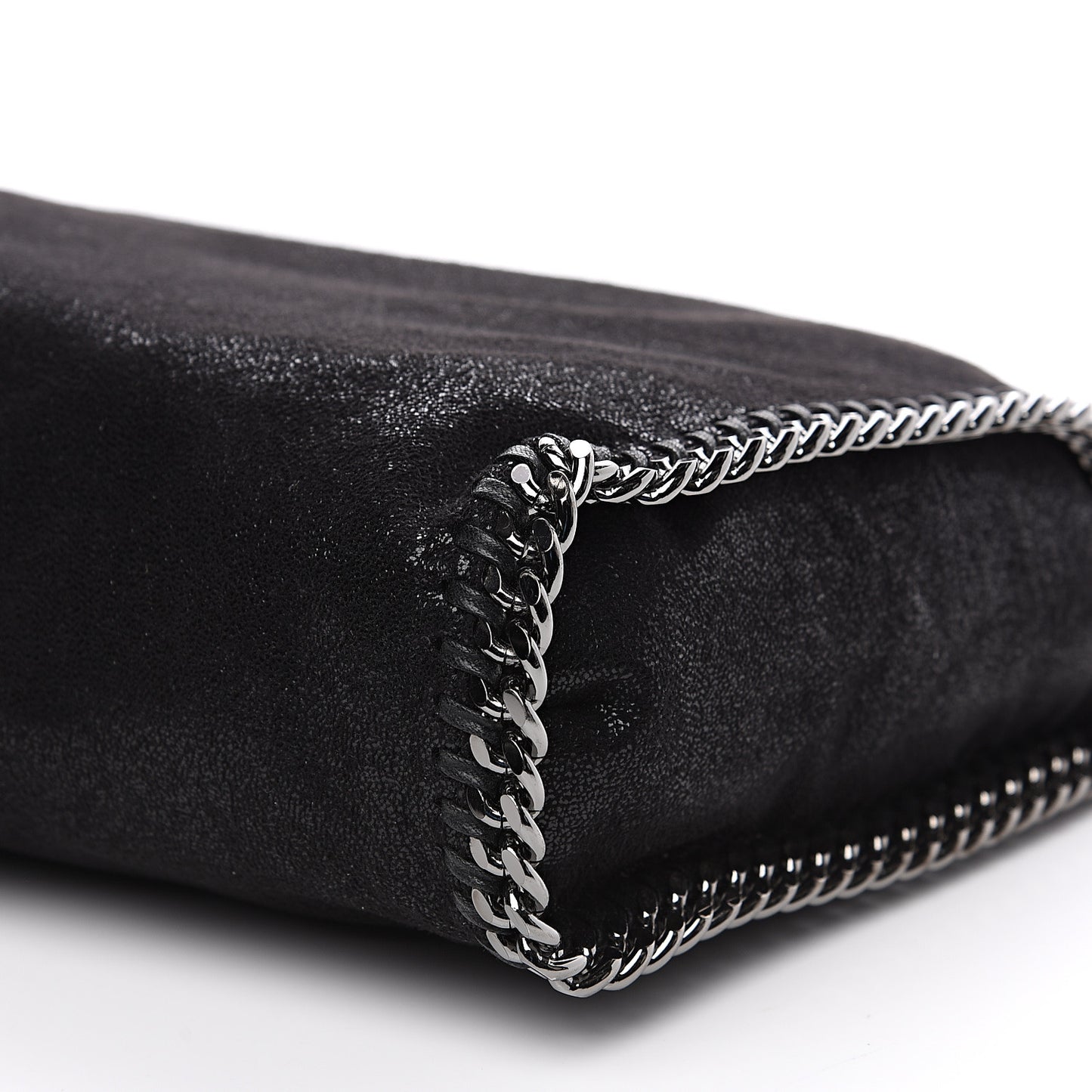 Shaggy Deer Small Falabella Tote Black