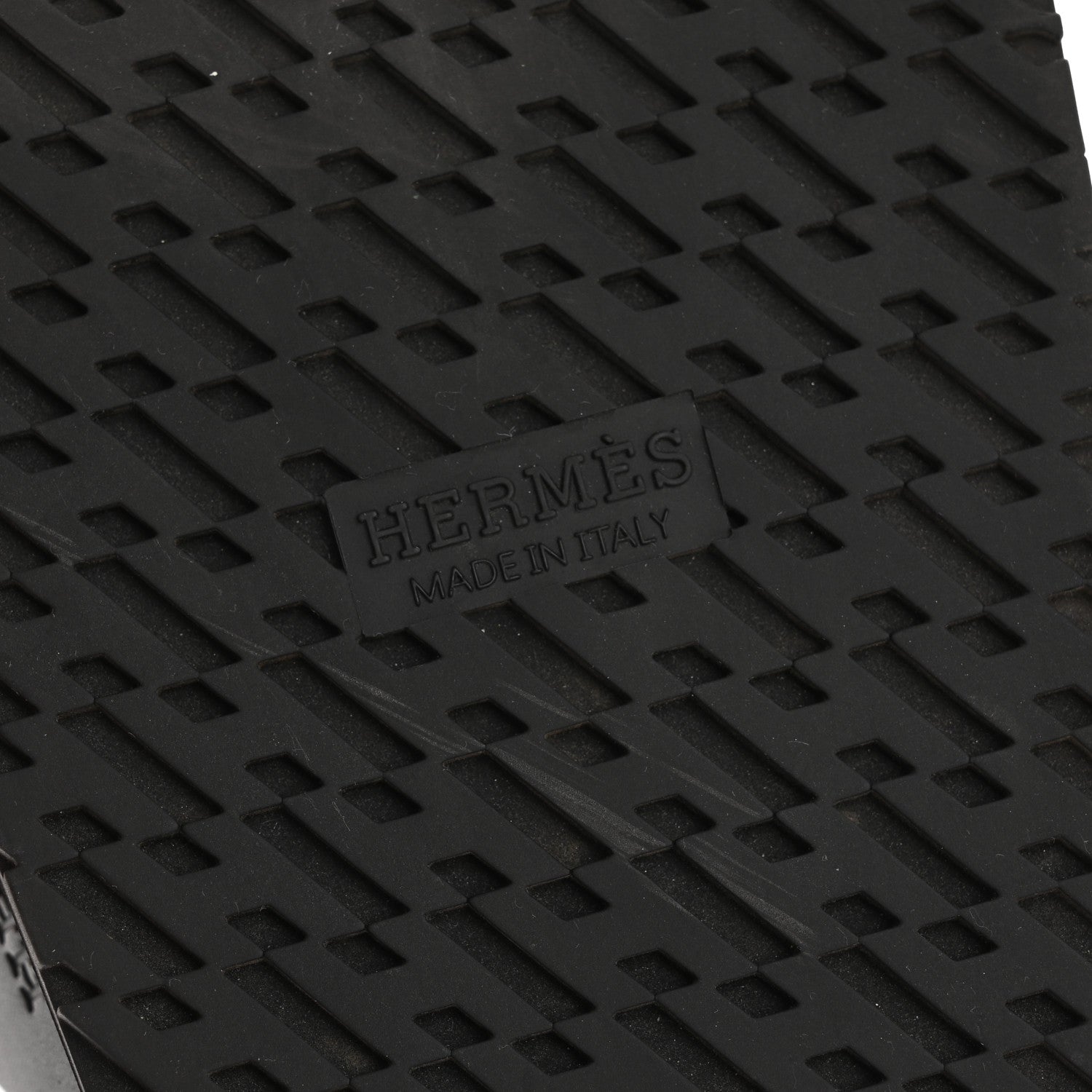 Hermes Calfskin Womens Chypre Sandals 38 Black 7 of 11