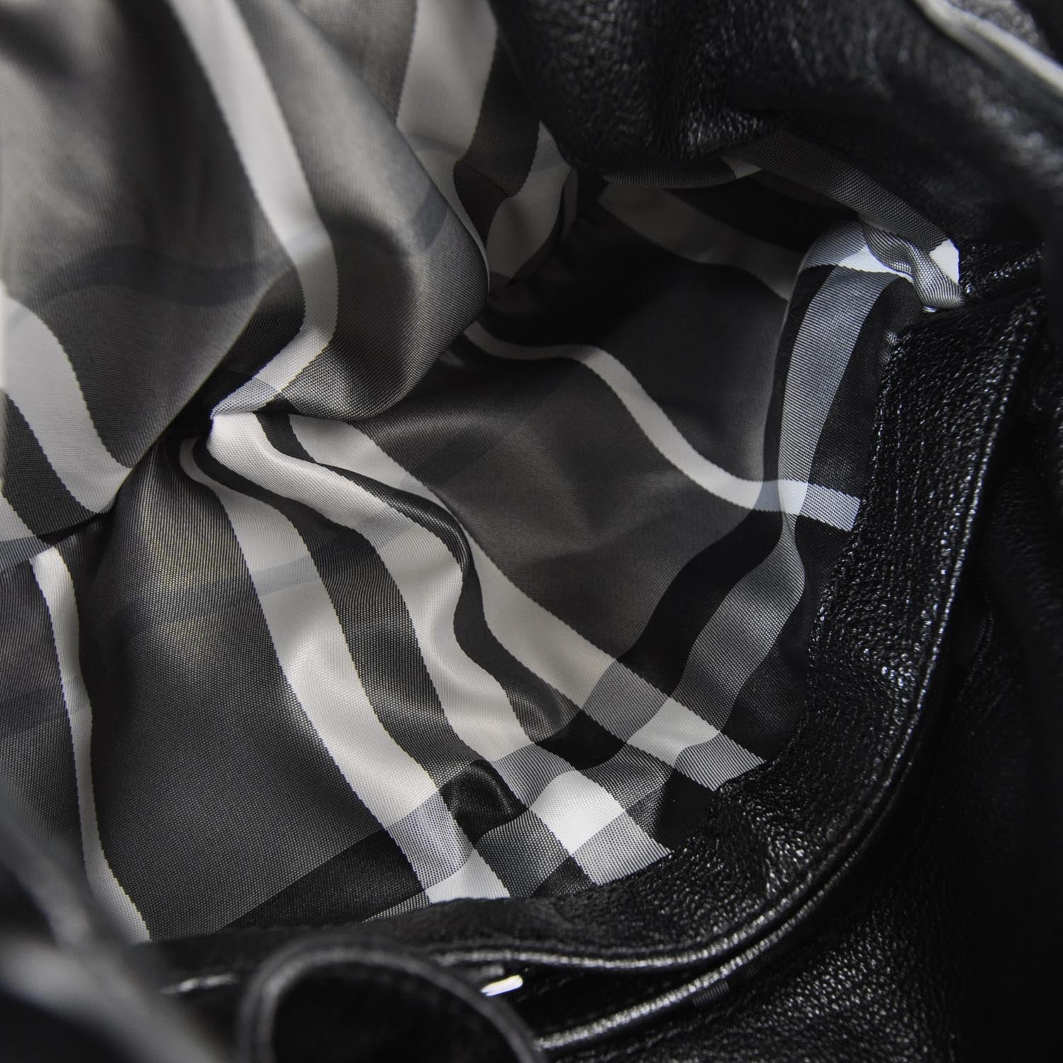Burberry Prorsum Leather Warrior Hobo Black 6 of 9