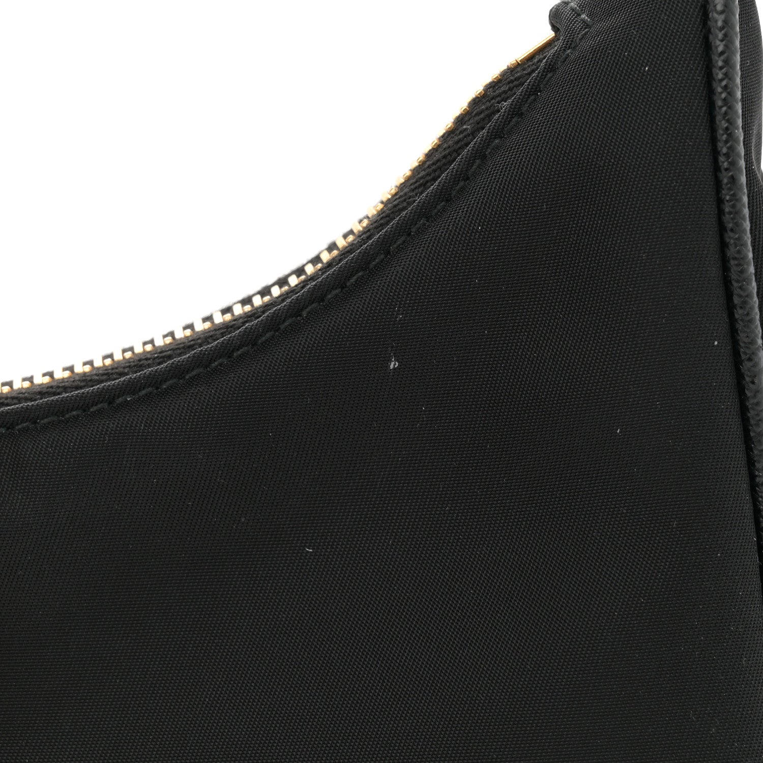Prada Nylon Re-Edition 2005 Shoulder Bag Black 11 of 11