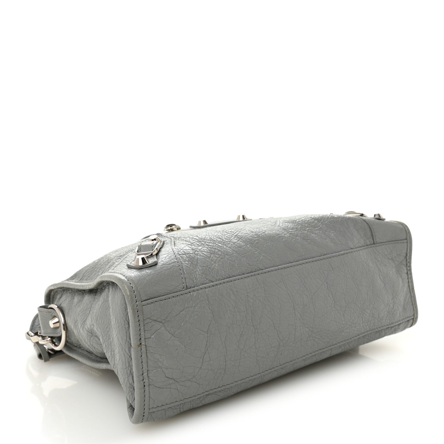 Balenciaga Agneau Classic Silver Hardware S City Gris Haussmannien 5 of 11