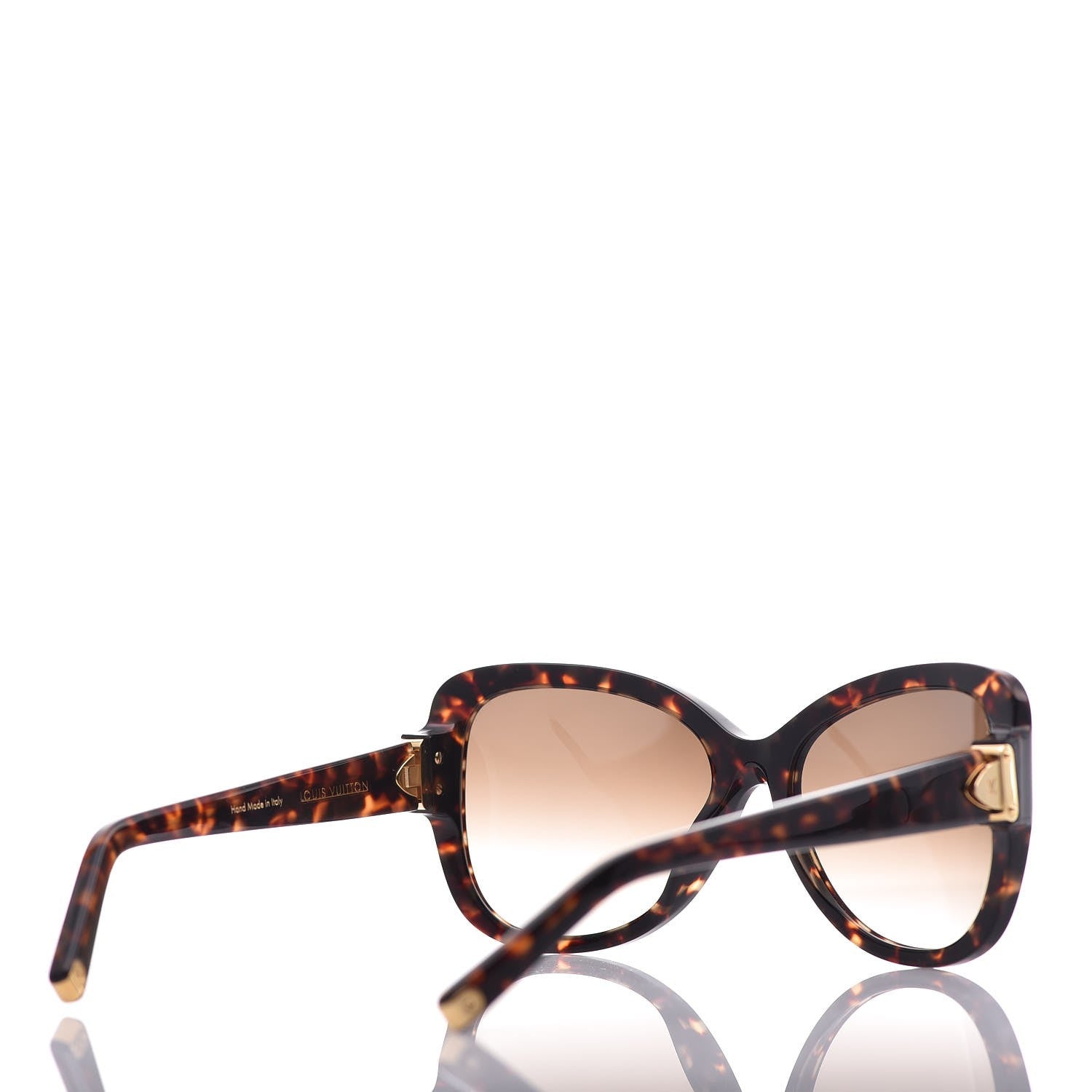 Louis Vuitton Soupcon Cat Eye Sunglasses Z0683W Dark Tortoise 4 of 9