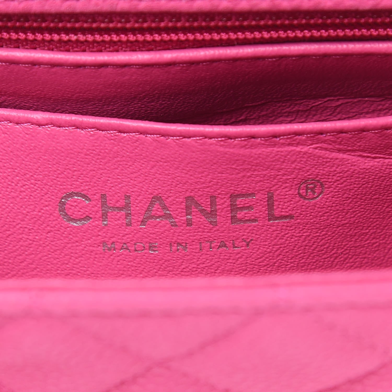 Chanel Iridescent Caviar Quilted Mini Rectangular Flap Pink 6 of 13