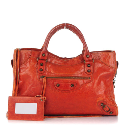Balenciaga Chevre Classic Hardware City Rouille 1 of 7