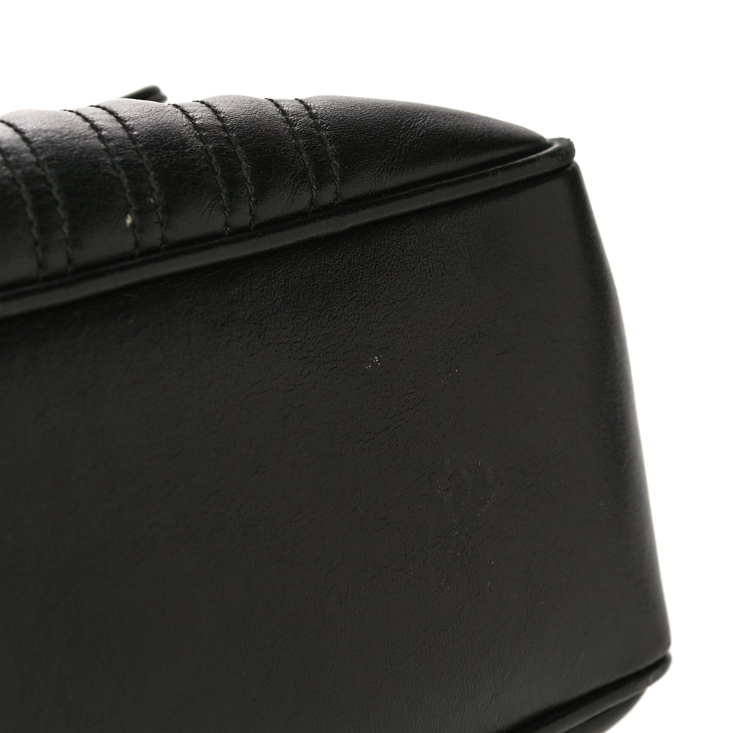 Calfskin Matelasse Sylvie Web Small GG Marmont Top Handle Shoulder Bag Black