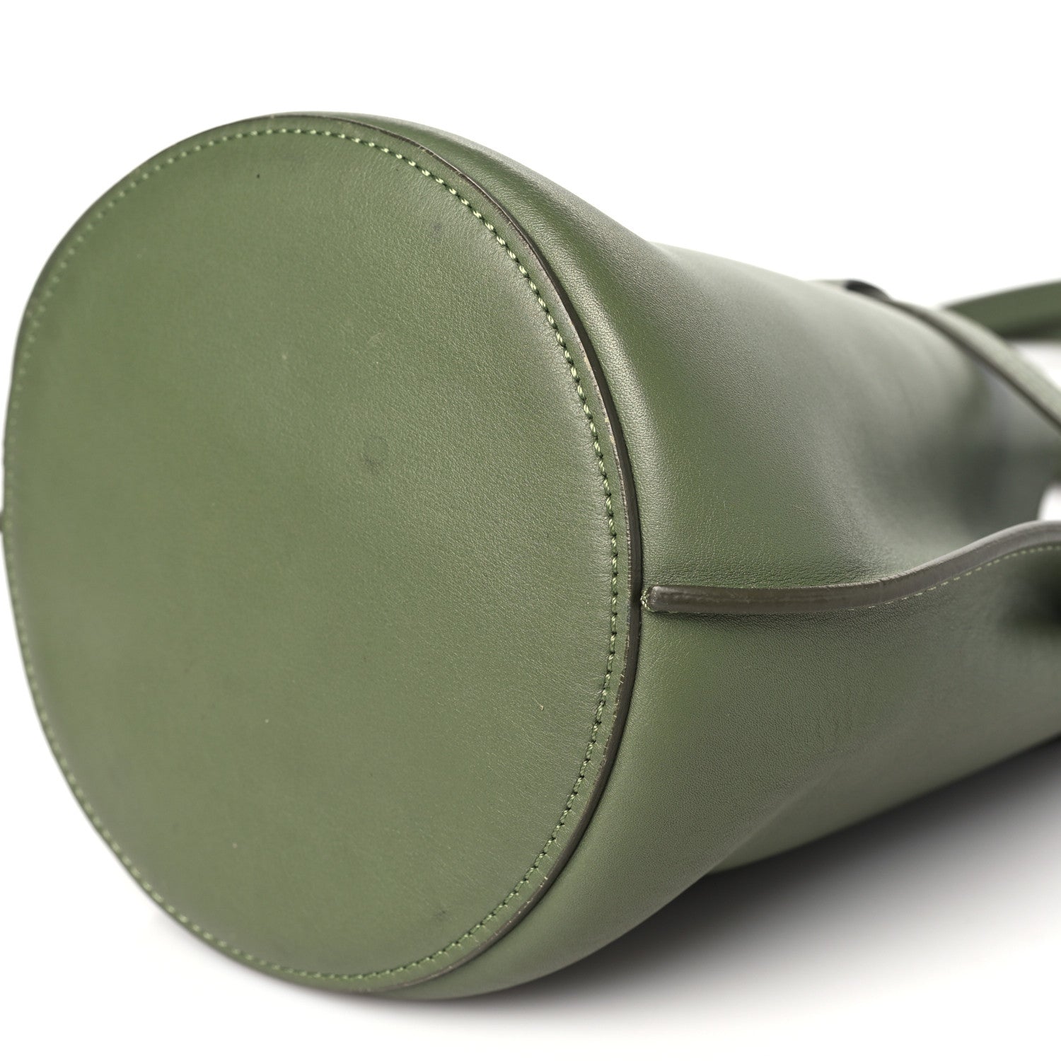Celine Smooth Calfskin Nano Big Bag Bucket Army Green 8 of 8