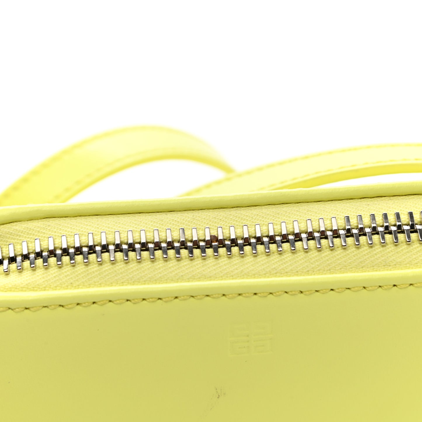 Smooth Calfskin Nano Antigona Acid Yellow