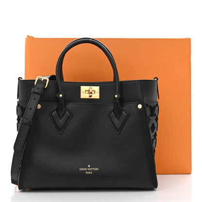 Louis Vuitton Calfskin Monogram Tufting On My Side Black 10 of 10