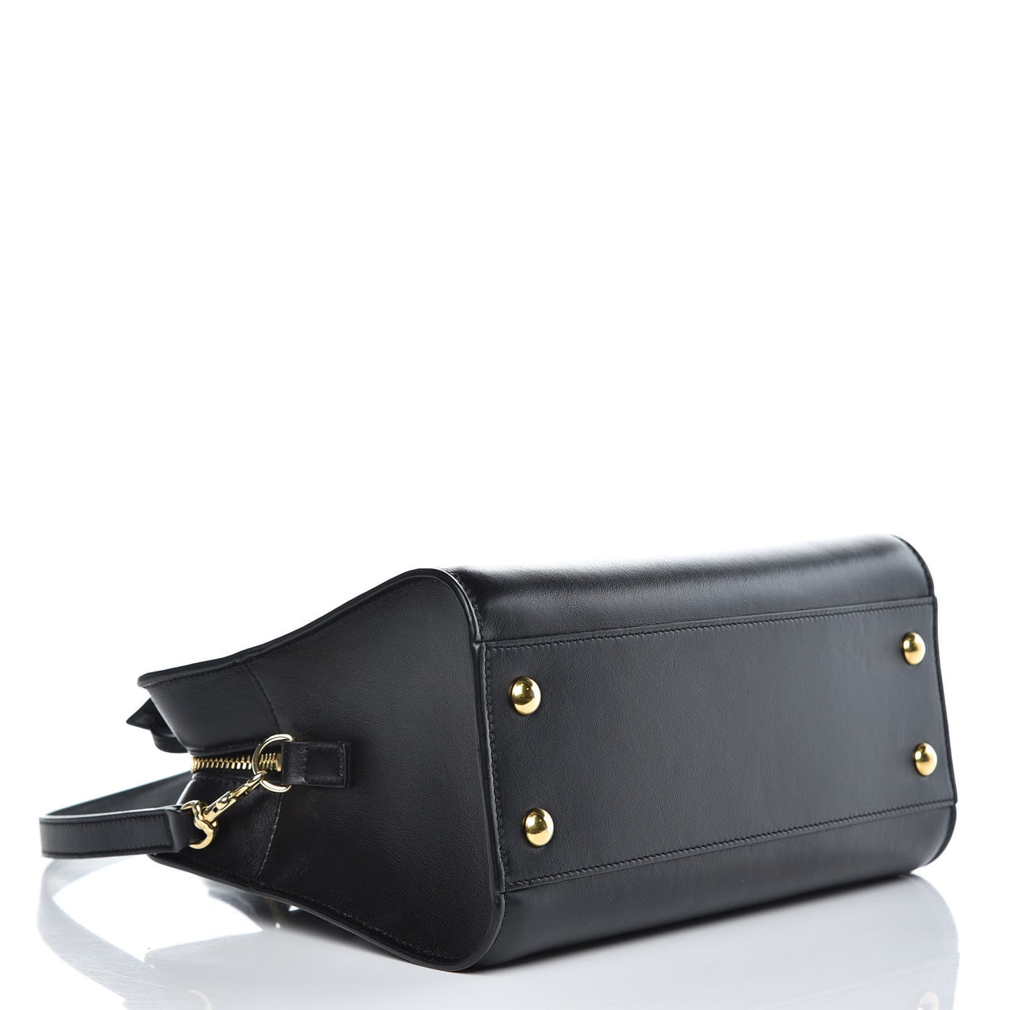 Calfskin Monogram Baby Cabas Black