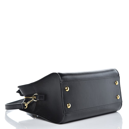 Saint Laurent Calfskin Monogram Baby Cabas Black 4 of 7