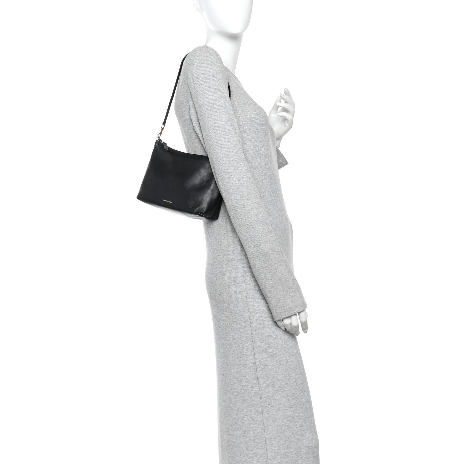 Mansur Gavriel Lambskin Hera Crossbody Bag Black 2 of 11