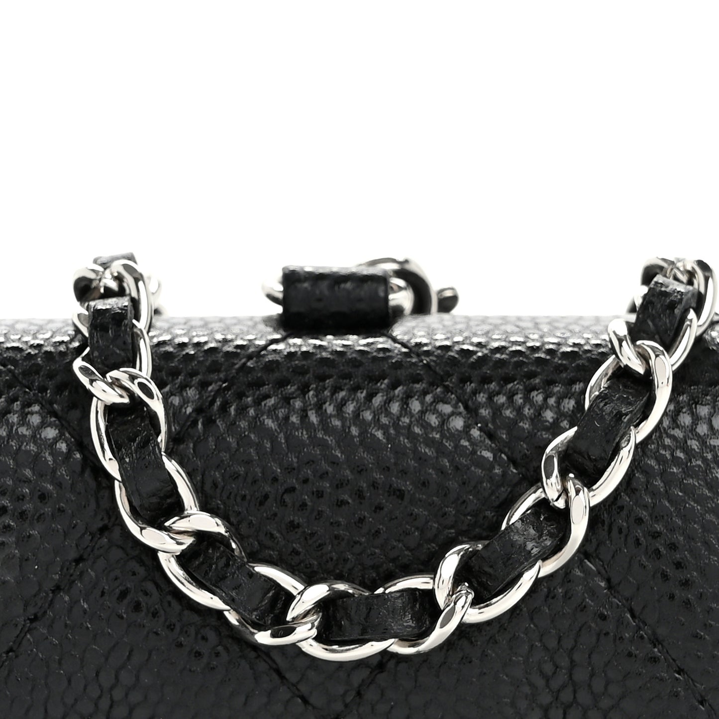 Caviar Quilted Airpods Pro Case Black