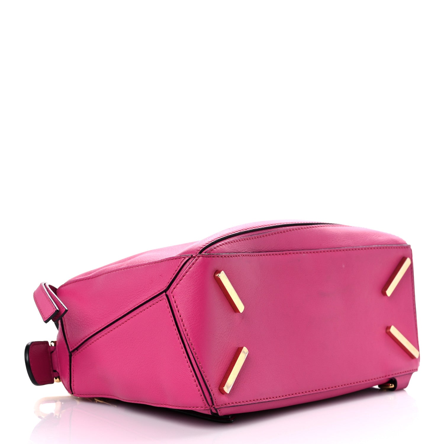 Loewe Calfskin Small Puzzle Bag Fuchsia 4 of 16