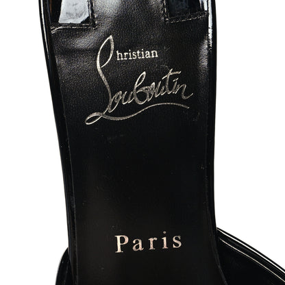 Christian Louboutin Patent Me Dolly 100 Sandals 39 Black 7 of 8
