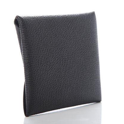 Hermes Epsom Bastia Coin Purse Black 3 of 8