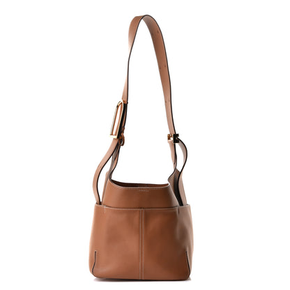 Delvaux Grained Calfskin Mini So Cool Satchel Vegetal Ivory 1 of 5