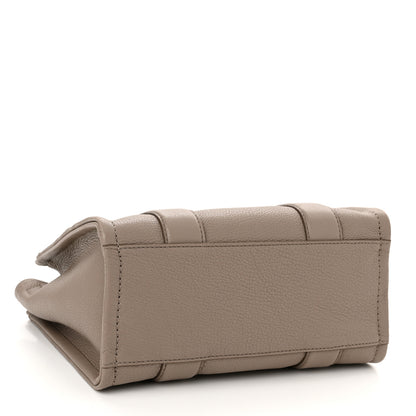 Marc Jacobs Grained Calfskin Small The Tote Bag Taupe 4 of 11