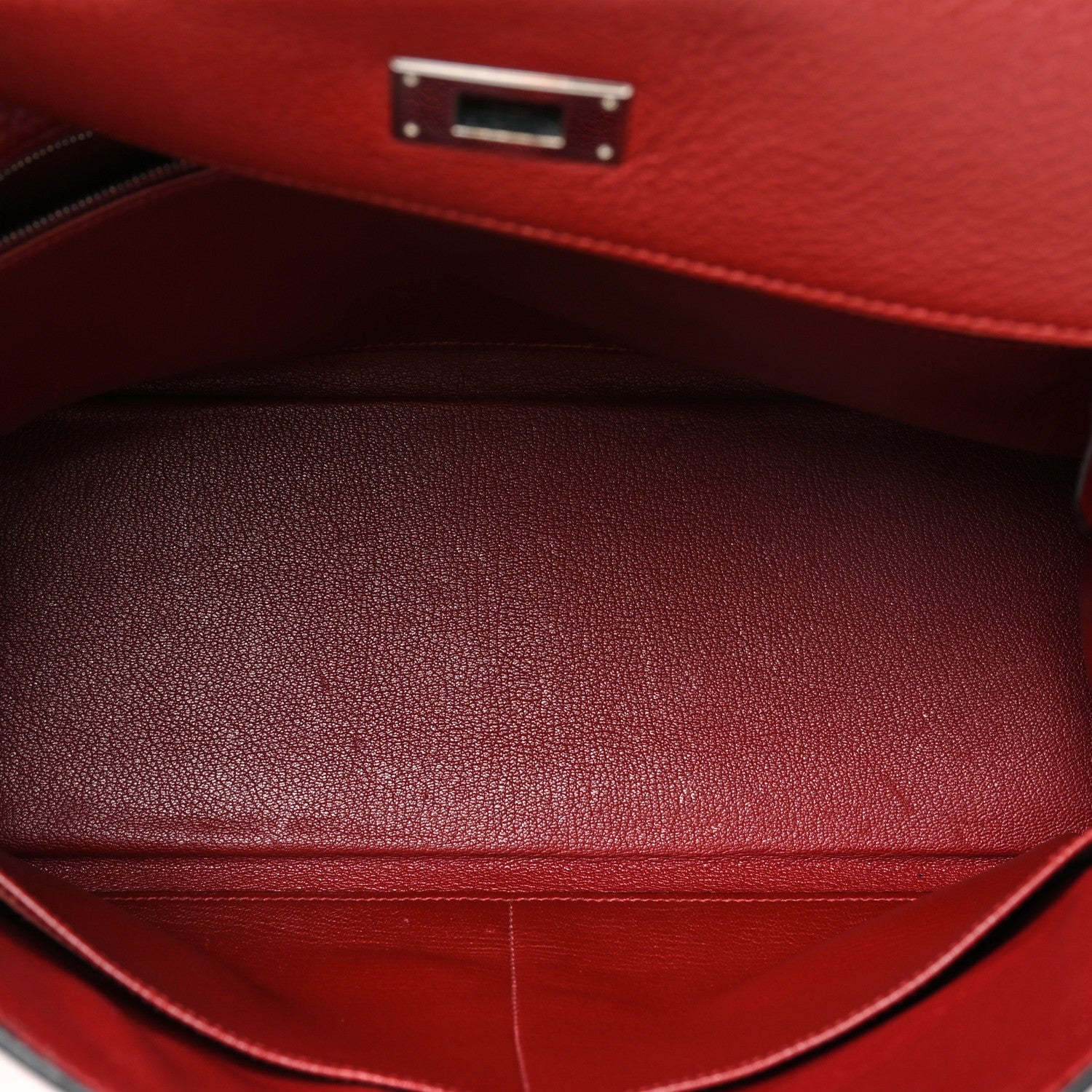 Hermes Togo Kelly Retourne 35 Rouge H 5 of 15