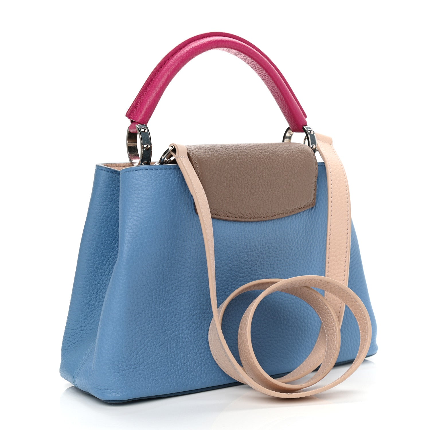 Louis Vuitton Taurillon Capucines BB 3 of 9
