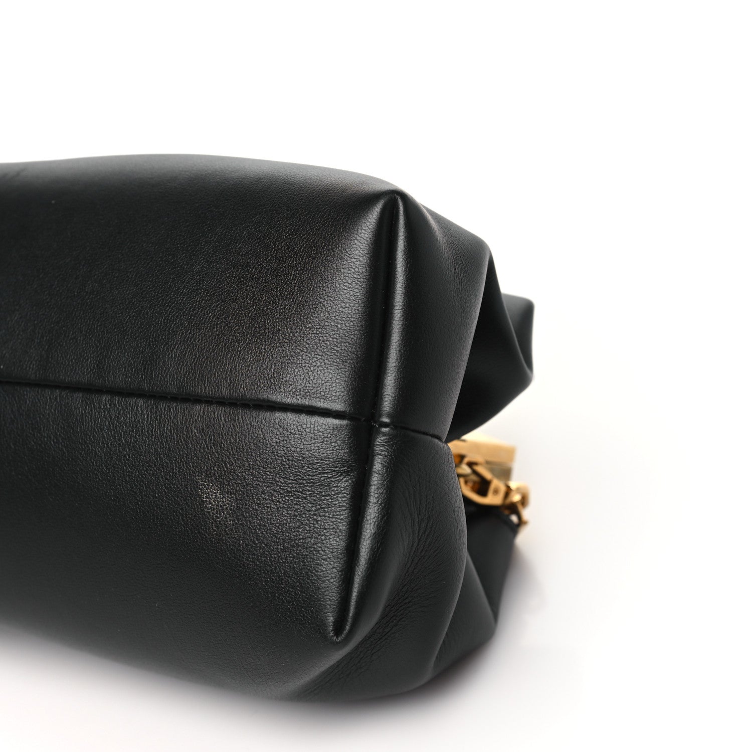 Jimmy Choo Box Calfskin Diamond Frame Clutch Black 9 of 9