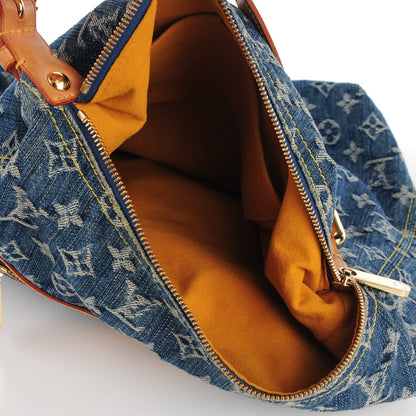 Louis Vuitton Denim Baggy GM Blue 5 of 7