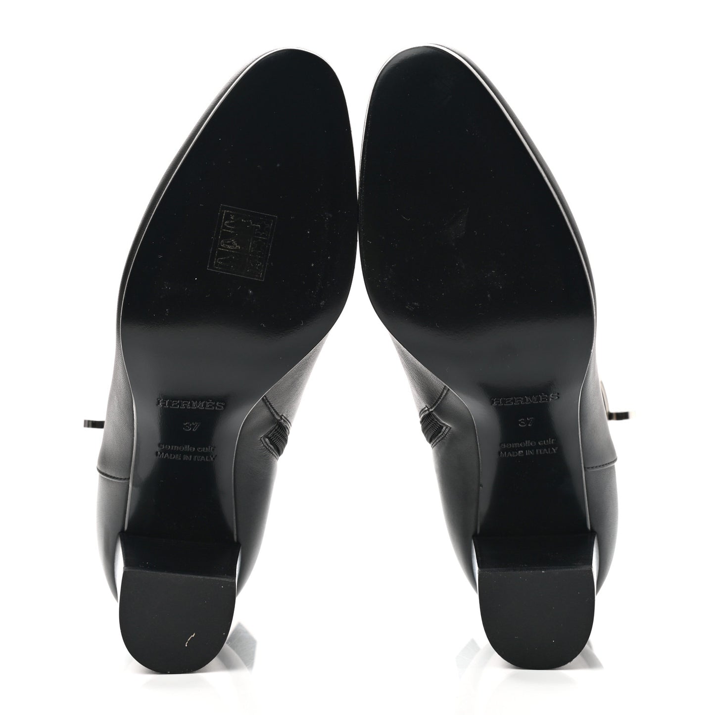 Calfskin Saint Germain Ankle Boots 37 Black