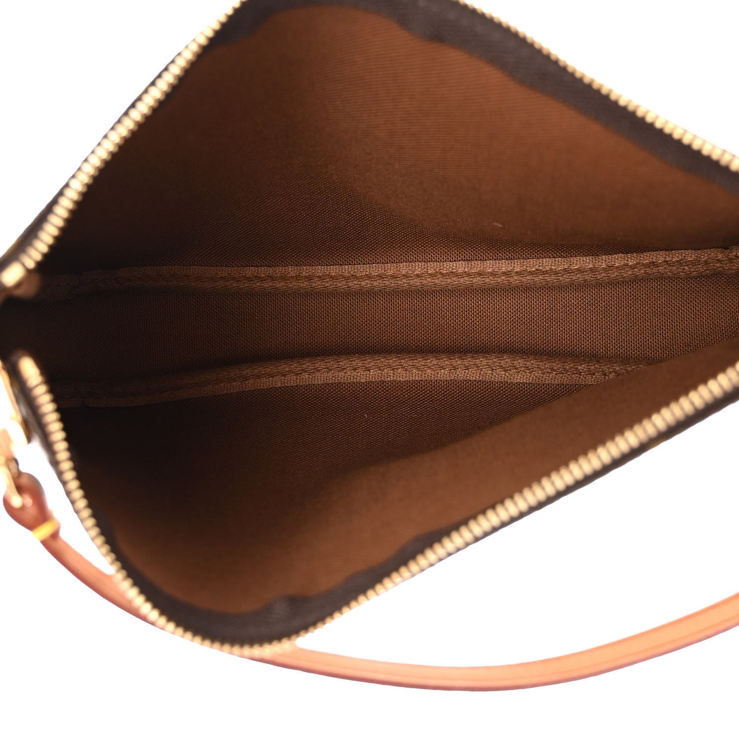 LOUIS VUITTON Monogram Graffiti Pochette Accessories Peach