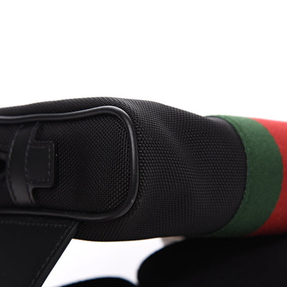 Gucci Canvas Web Slim Belt Bag Black 7 of 9