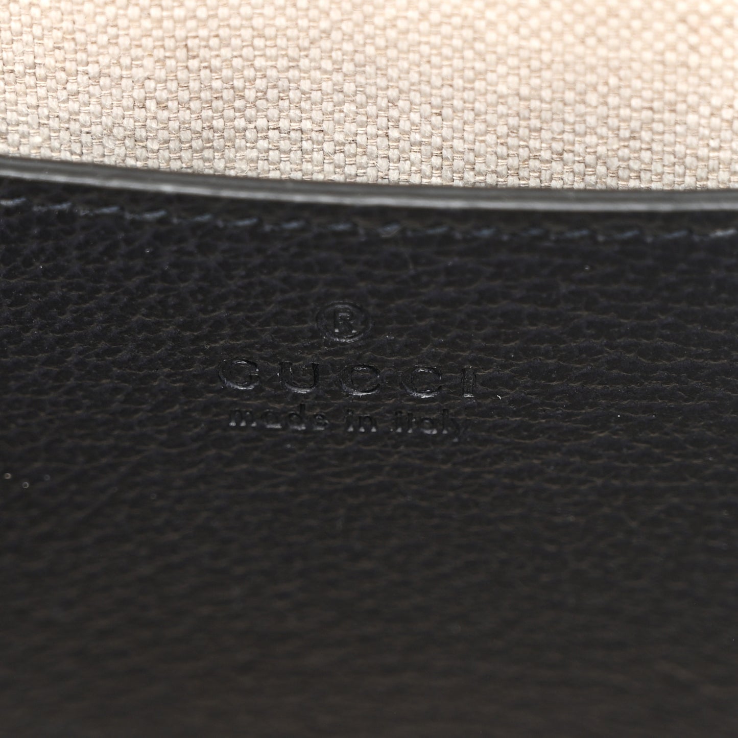 GG Supreme Monogram Textured Dollar Calfskin Web Small Ophidia Tote Bag Beige Blue