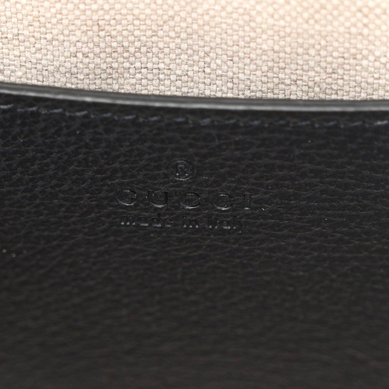 Gucci GG Supreme Monogram Textured Dollar Calfskin Web Small Ophidia Tote Bag Beige Blue 6 of 10