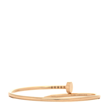 Cartier 18K Yellow Gold Small Juste Un Clou Bracelet 15 3 of 4